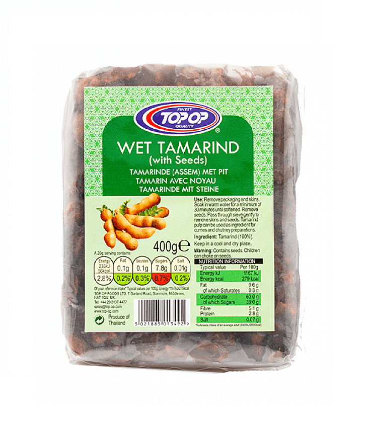 Soft Tamarind Pods (Wet Tamarind Pulp) (Imli) | Buy Online at the Asian Cookshop