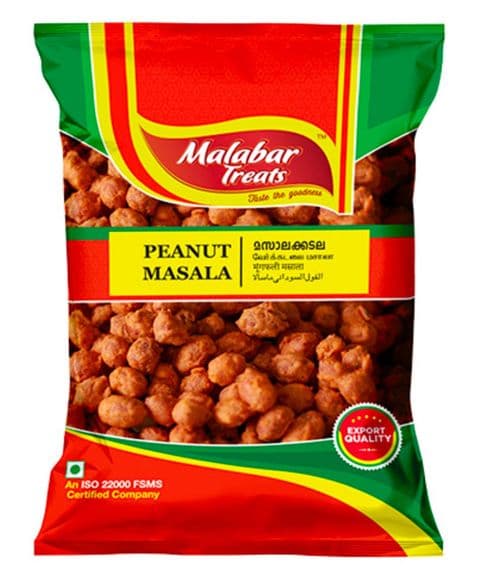 Spicy Masala Coated Peanuts by Malabar Treats
