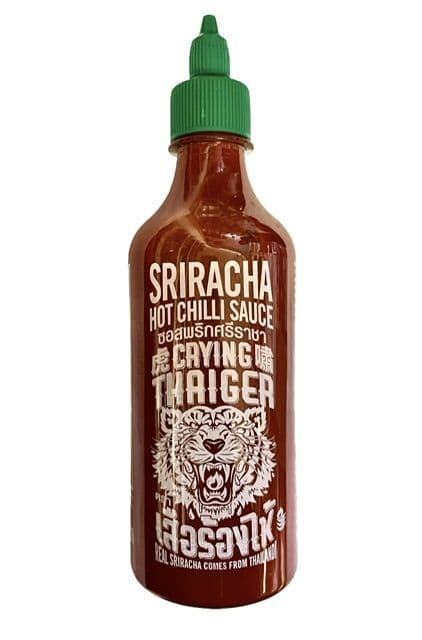 Sriracha Hot Chilli Sauce by Crying Thaiger | Buy Online at The Asian Cookshop