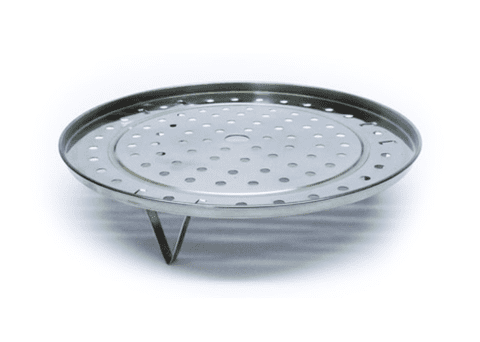Stainless Steel Steaming Stand (For Dumplings, Wontons, Dim Sum)