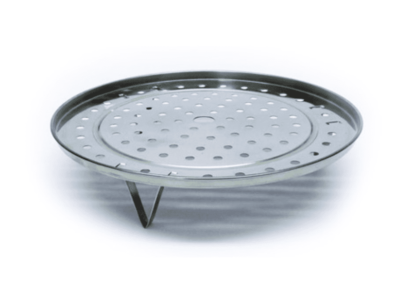 Stainless Steel Steaming Stand (For Dumplings, Wontons, Dim Sum) | Buy Online at the Asian Cookshop