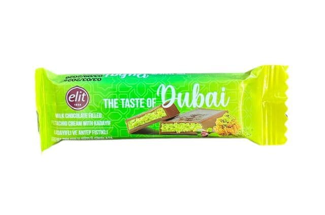 Taste of Dubai Milk Chocolate (Filled with Pistachio Cream & Kadayif) | Buy Online at the Asian Cookshop