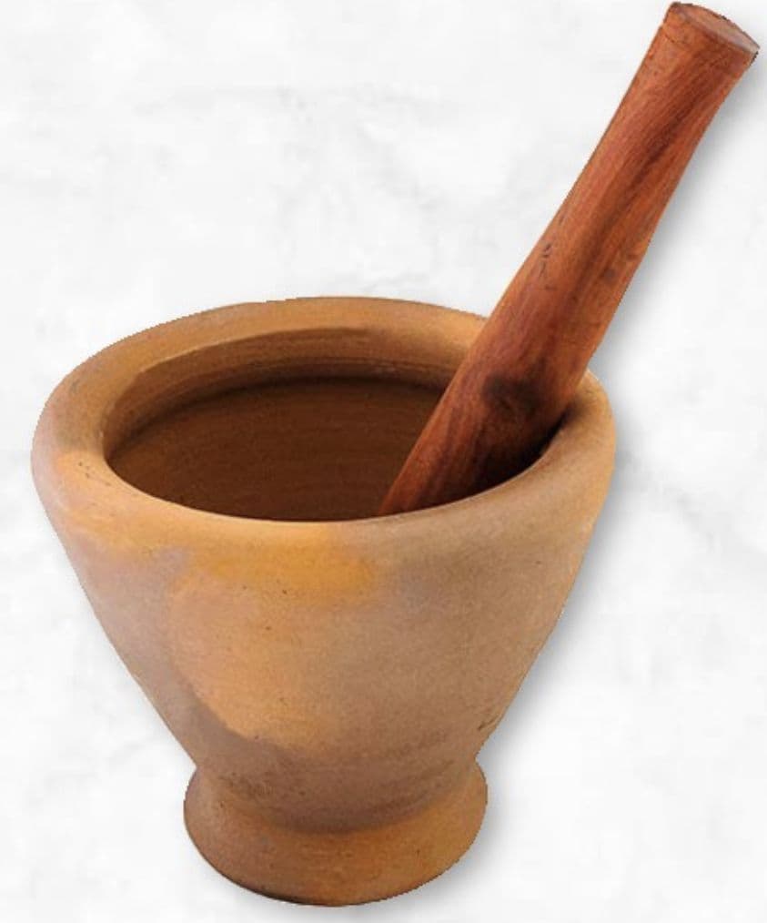 Thai Mortar & Pestle (Traditional Rustic Laos Style) Buy Online at