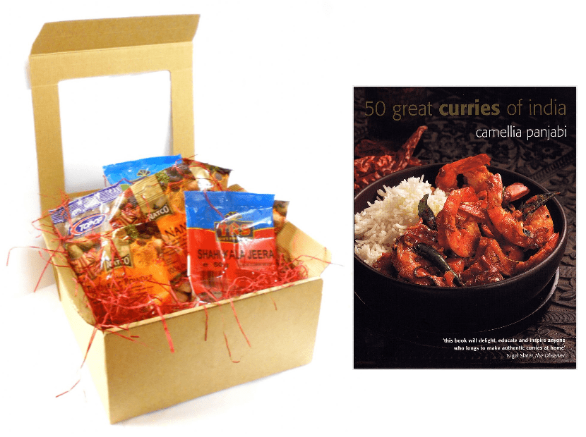 50 Great Curries Of India Cookbook & Spices Box | Buy Online at the Asian Cookshop