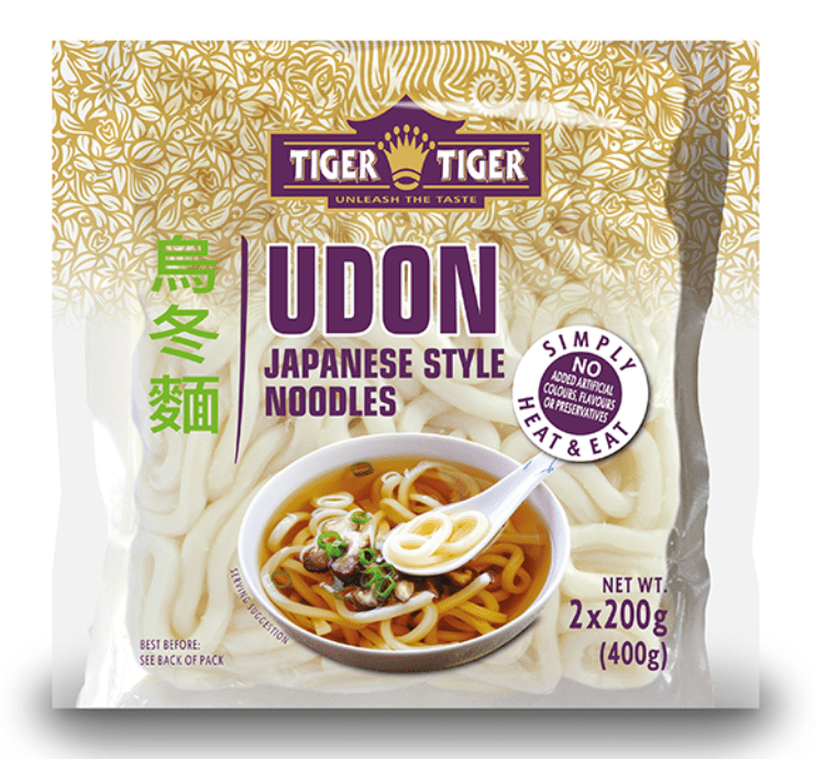 Japanese Style Udon Noodles by Tiger Tiger | Buy Online at the Asian Cookshop