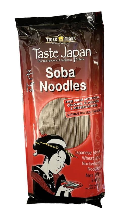 TTJ Soba Noodles (Buckwheat & Wheat) 340g