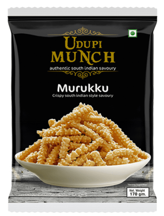 Udupi Munch Salted Muruku | Buy Online at the Asian Cookshop