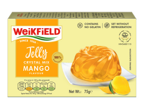 Vegetarian Jelly Crystals (Mango) By Weikfield