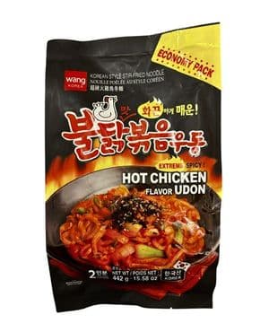 Wang Korean 'EXTREME SPICY' HOT Chicken Flavour Udon