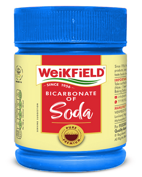 Weikfield Bicarbonate Of Soda (Baking Soda) 100g