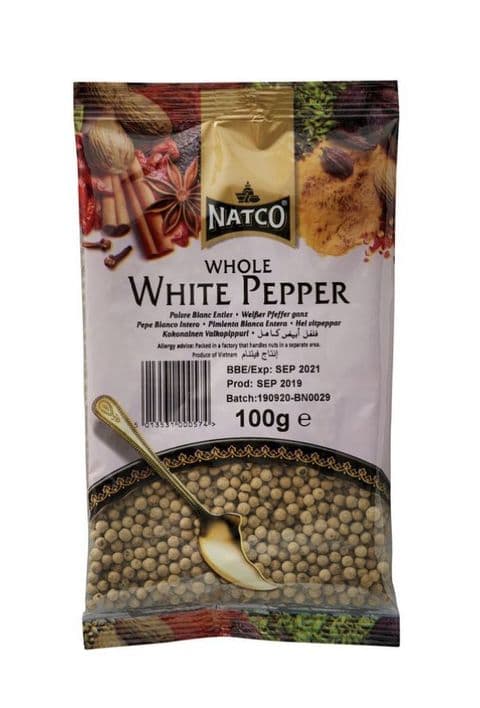 White Peppercorns (Whole White Pepper)