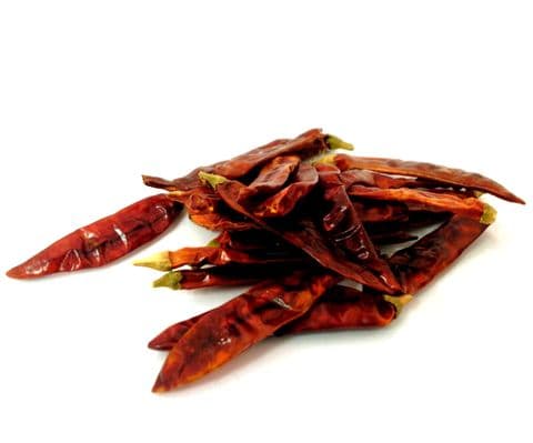 Whole Dried Red Chillies 50g