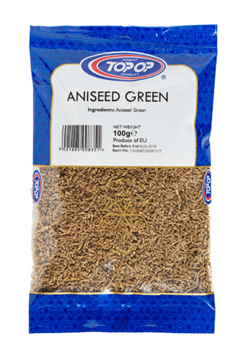Whole Green Aniseeds