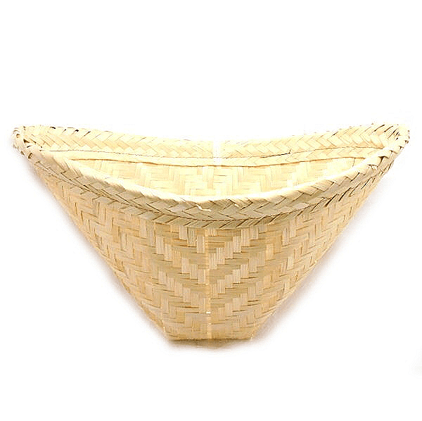 Woven Bamboo Steamer Basket (Huad For Glutinous Sticky Rice) | Buy Online at the Asian Cookshop