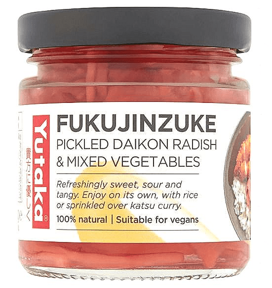 YTK Fukujinzuke (Pickled Daikon & Mixed Vegetables) | Buy Online at the Asian Cookshop