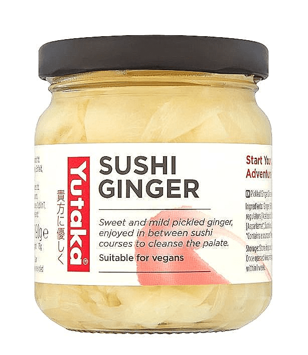 YTK Sushi Ginger (Sliced Pickled Ginger) | Buy Online at The Asian Cookshop