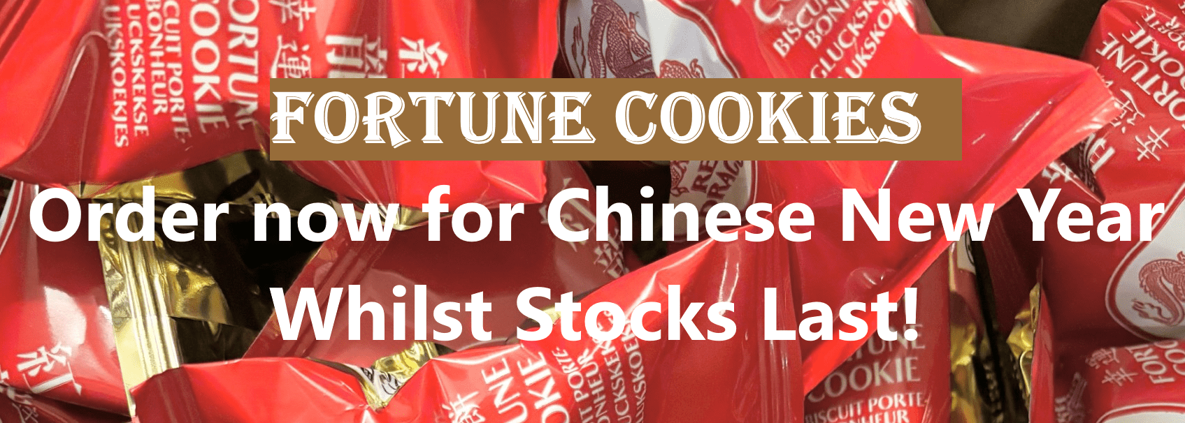 Fortune cookies chinese new year