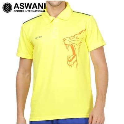 2020 Chennai Super Kings CSK Official Dream11 IPL Player Travel Polo Shirt