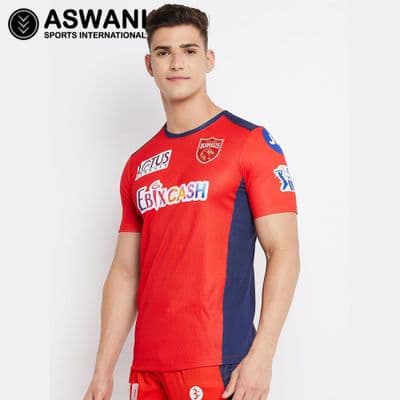 2022 Official Punjab Kings Tata IPL Player Edition Training Jersey / Shirt