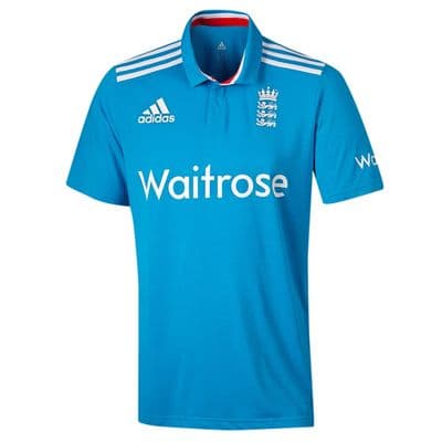 Adidas ECB England One Day ODI Cricket Shirt Kids 2015/16