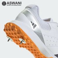 Adidas Howzat Full Spike Cricket Shoes, White