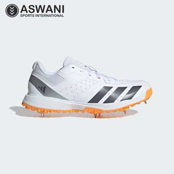 Adidas Howzat Full Spike Cricket Shoes, White
