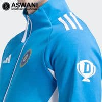 adidas India Cricket Anthem Jacket, Mens Player Edition 2023-2024
