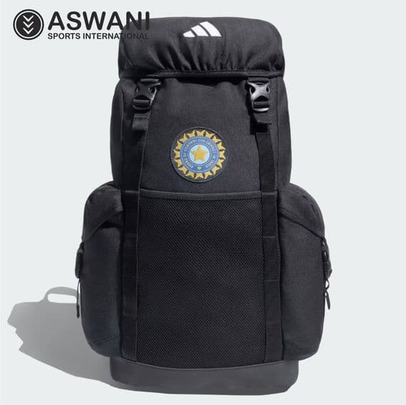 adidas India Cricket Backpack, Black Rucksack
