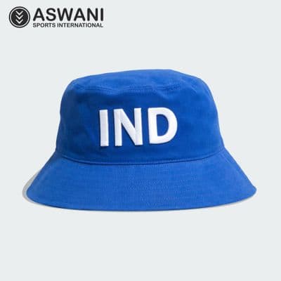 adidas India Cricket Bucket Hat, BCCI Originals Edition 2026, Blue