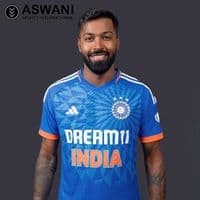 adidas India Cricket Jersey, Mens T20 Dream11 Player Edition Match Shirt 2023