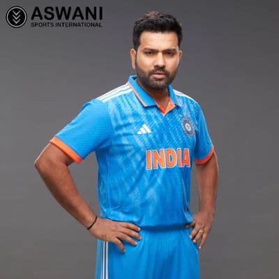 adidas India Cricket Jersey / Shirt, One Day ODI Match Edition 2023-2024