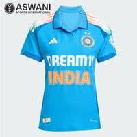 adidas India Cricket Jersey, Womens Player Edition One Day ODI Match Shirt 2025