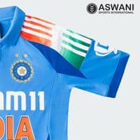 adidas India Cricket Kids Jersey, One Day ODI Replica Edition Match Shirt 2025