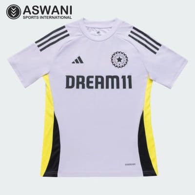 adidas India Cricket Kids Training Jersey, Replica Edition Shirt 2025, Bliss Purple