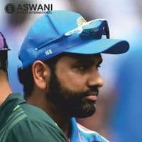 adidas India Cricket Match Cap, ROHIT 168 One Day ODI Player Edition 2024-2025, Blue