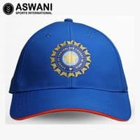 adidas India Cricket Match Cap, ROHIT 17 T20 Player Edition 2024-2025, Blue