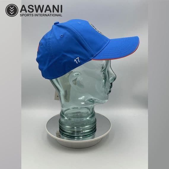 adidas India Cricket Match Cap, ROHIT 17 T20 Player Edition 2024-2025, Blue