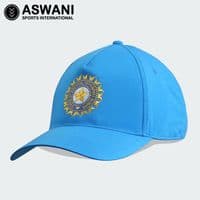 adidas India Cricket Match Cap, VIRAT 175 One Day ODI Player Edition 2024-2025, Blue