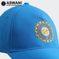 adidas India Cricket Match Cap, VIRAT 175 One Day ODI Player Edition 2024-2025, Blue