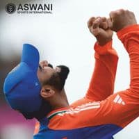 adidas India Cricket Match Cap, VIRAT 31 T20 Player Edition 2024-2025, Blue