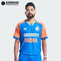 adidas India Cricket Match Jersey, Mens T20 Player Edition Cricket Shirt 2024-2025