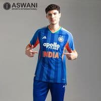 adidas India Cricket Match Jersey, Mens T20 Player Edition Cricket Shirt 2026