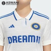 adidas India Cricket Match Jersey, Womens Test Player Edition Shirt 2024-2025