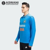 adidas India Cricket Sleeveless Sweater, Player Edition One Day ODI 2023-2024