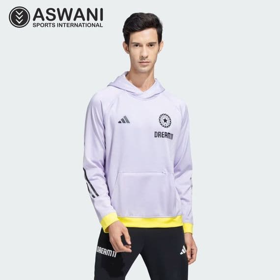 adidas India Cricket Training Hoodie, Player Edition 2025, Bliss Purple