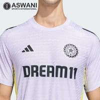 adidas India Cricket Training Jersey, Player Edition Shirt 2025, Bliss Purple