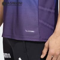 adidas India Cricket Training Jersey, Player Edition Shirt 2025, Semi Lucid Blue