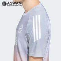 adidas India Cricket Training Jersey, Player Edition Shirt 2026, Halo Silver