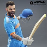 adidas India Cricket Training Jersey, Womens Player Edition 2023-2024, Orange