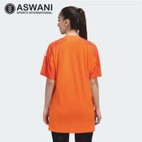 adidas India Cricket Training Jersey, Womens Player Edition 2023-2024, Orange